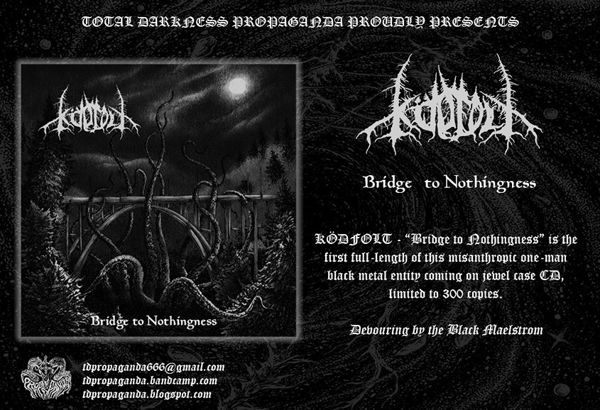 Ködfolt - Rövidesen megjelenik a hazai black metal projekt első albuma, előzetesen megérkezett ról a 'The Decision' dal!